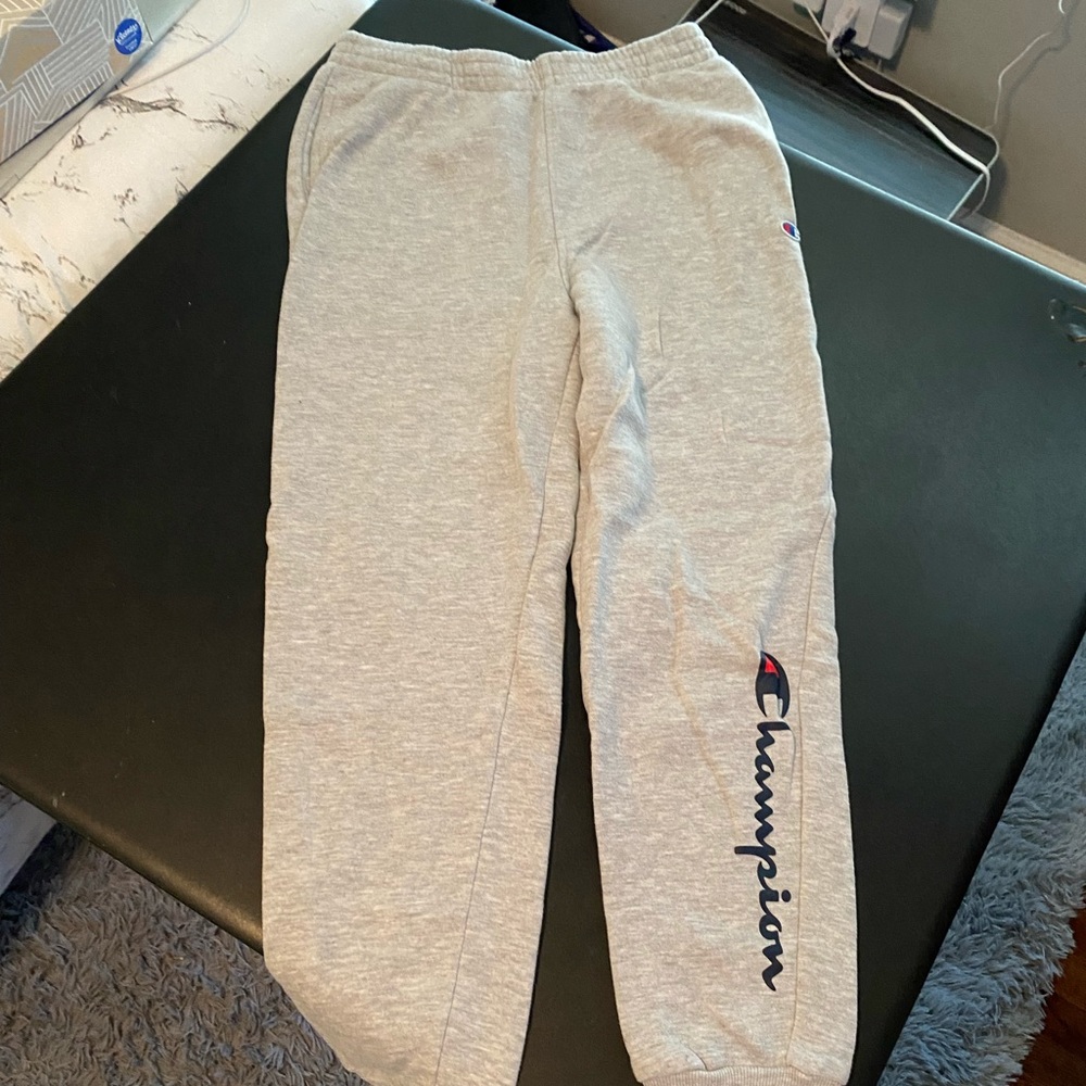 Grey champion sweatpants
